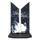 BTS - Statuette Premium BTS Logo: Black Swan Edition 18 cm