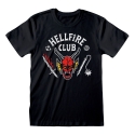 Stranger Things - T-Shirt Hellfire Club Logo Black 