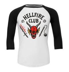 - Stranger Things Sweatshirt Hellfire Club Crest 