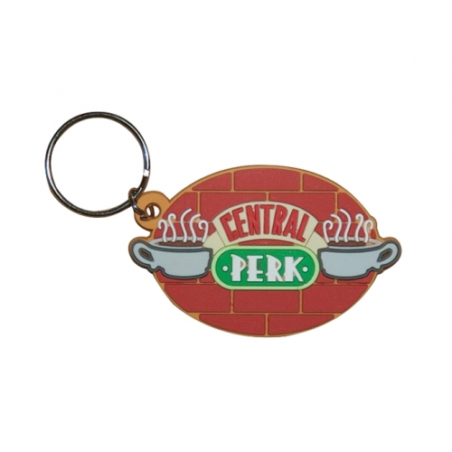 Friends - Porte-clés caoutchouc Central Perk 6 cm