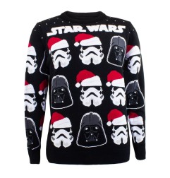 Star Wars - Sweatshirt Christmas Jumper Darth Vader / Stormtrooper 