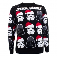 Star Wars - Sweatshirt Christmas Jumper Darth Vader / Stormtrooper