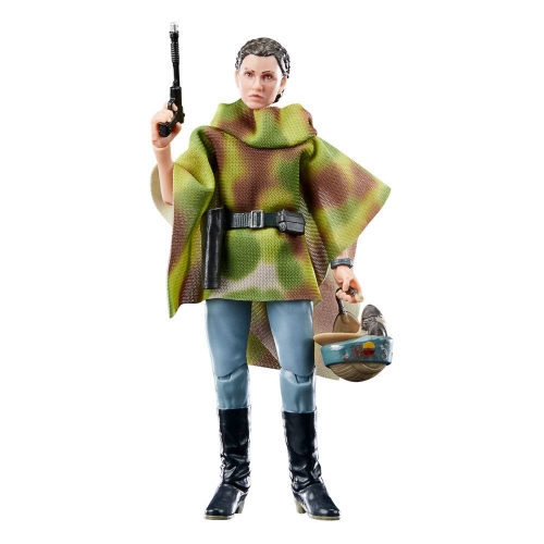 Star Wars Episode VI 40th Anniversary - Figurine Black Series Princess Leia (Endor) 15 cm