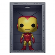 Marvel - Figurine POP! Deluxe Hall of Armor Iron Man Model 4 PX Exclusive 9 cm