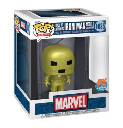 Marvel - POP! Deluxe Vinyl figurine Hall of Armor Iron Man Model 1 PX Exclusive 9 cm