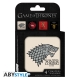 Game Of Thrones - Set 4 Dessous de verre emblème