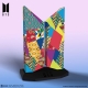 BTS - Statuette Premium BTS Logo: Idol Edition 18 cm