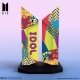 BTS - Statuette Premium BTS Logo: Idol Edition 18 cm