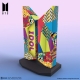 BTS - Statuette Premium BTS Logo: Idol Edition 18 cm