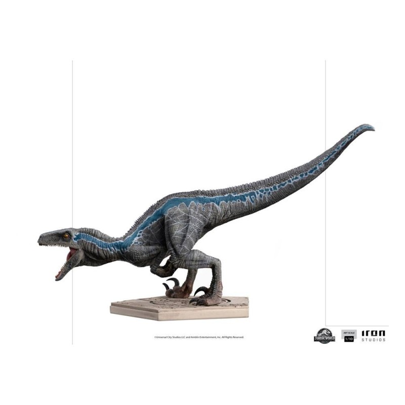 Jurassic Park - Jurassic World Fallen Kingdom Statuette 1/10 Art Scale Blue 19 cm