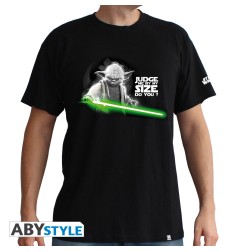 Star Wars - Tshirt YodaÂ homme MC black - basic