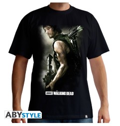 The Walking Dead - Tshirt Daryl ArbalÃ¨te homme MC black - New Fit