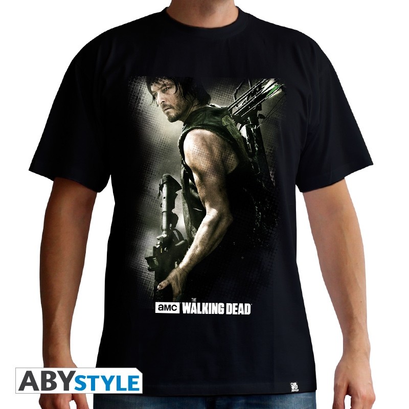 The Walking Dead - Tshirt Daryl ArbalÃ¨te homme MC black - New Fit