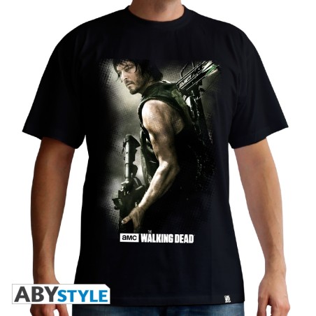 The Walking Dead - Tshirt Daryl ArbalÃ¨te homme MC black - New Fit