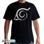 Naruto Shippuden - Tshirt Konoha homme MC black - new fit