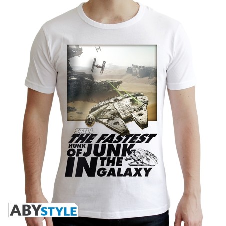 Star Wars - Tshirt Falcon Graphic homme MC white - new fit
