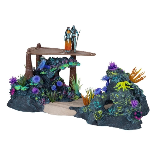 Avatar : La Voie de l'eau - Figurines Metkayina Reef with Tonowari and Ronal