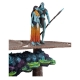Avatar : La Voie de l'eau - Figurines Metkayina Reef with Tonowari and Ronal