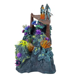 Avatar : La Voie de l'eau - Figurines Metkayina Reef with Tonowari and Ronal