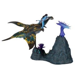 Avatar : La Voie de l'eau - Figurines Deluxe Medium Neteyam & Ilu