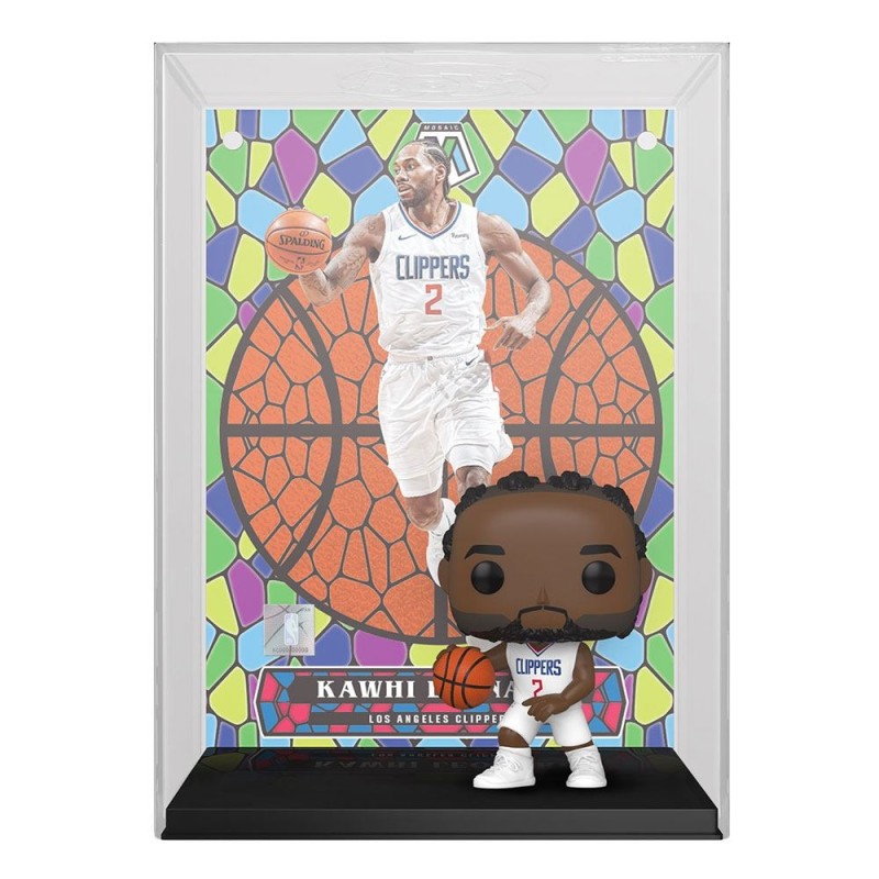 NBA - POP! Trading Cards Vinyl Figurine Kawhi L (Mosaic) 9 cm