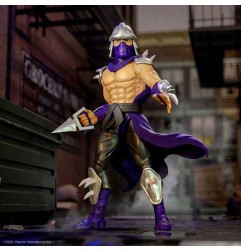 Tortues Ninja - Les Tortues ninja figurine Ultimates Shredder (Silver Armor) 18 cm