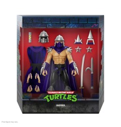 Tortues Ninja - Les Tortues ninja figurine Ultimates Shredder (Silver Armor) 18 cm