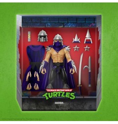 Tortues Ninja - Les Tortues ninja figurine Ultimates Shredder (Silver Armor) 18 cm