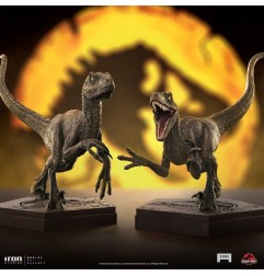 Jurassic Park - Jurassic World Icons statuette Velociraptor B 9 cm