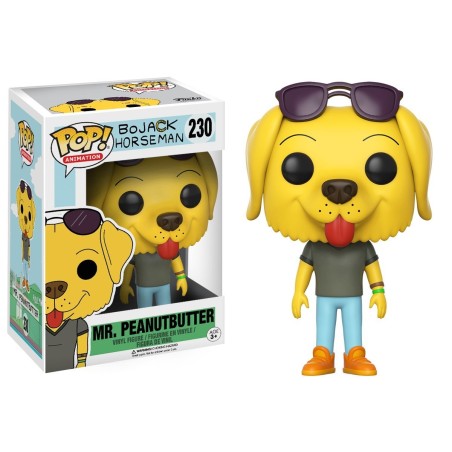 BoJack Horseman - Figurine POP! Animation Vinyl Mr. Peanutbutter 9 cm