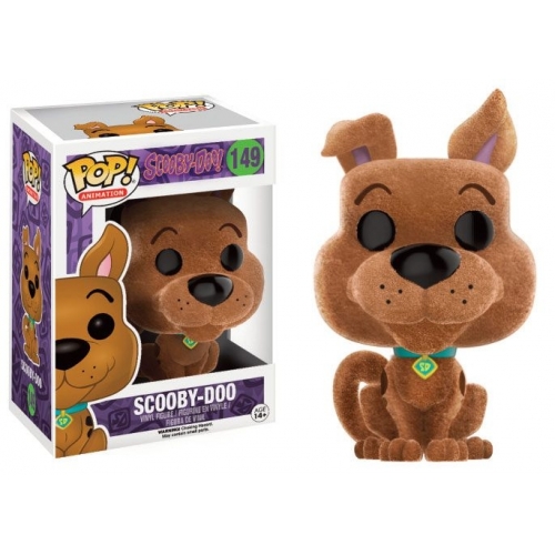 Scooby Doo - Figurine POP! Scooby-Doo (Flocked) 9 cm