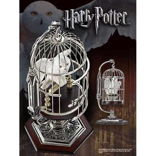 Harry Potter - Miniature Hedwig en cage