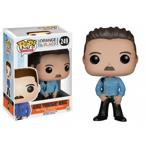 Orange Is the New Black - Figurine POP! George Pornstache Mendez 10 cm