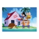 Dragon Ball - Aimant DB Kame House