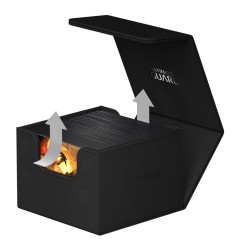 Ultimate Guard - Sidewinder 133+ XenoSkin Monocolor Noir