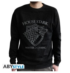 Game Of Thrones - Sweat vintage - Stark homme used black*