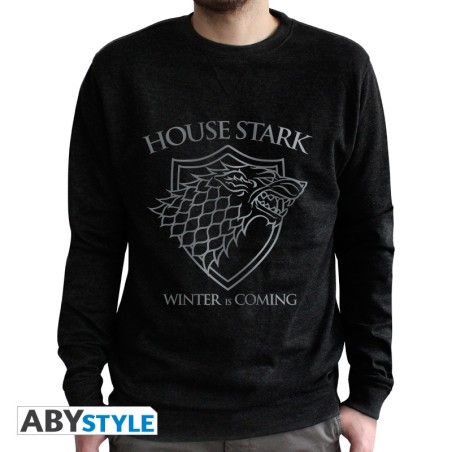 Game Of Thrones - Sweat vintage - Stark homme used black*
