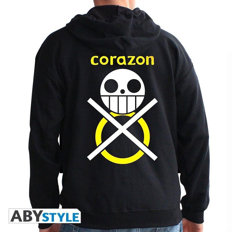 One Piece - Sweat - Corazon homme black