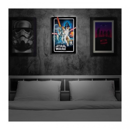 Star Wars - Affiche Luminart Star Wars Ep IV : A New Hope