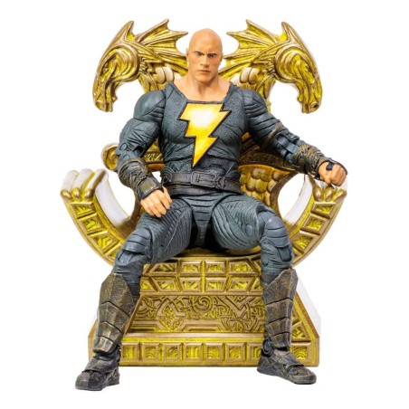 DC Comics - DC Black Adam Movie figurine Black Adam with Throne 18 cm