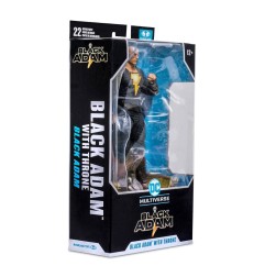 DC Comics - DC Black Adam Movie figurine Black Adam with Throne 18 cm