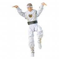 Power Rangers X Cobra Kai Ligtning Collection - Figurine Morphed Daniel LaRusso White Crane Ranger 15 cm