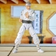 Power Rangers X Cobra Kai Ligtning Collection - Figurine Morphed Daniel LaRusso White Crane Ranger 15 cm