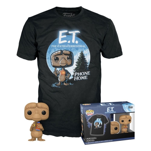E.T. l'extra-terrestre - Set figurine et T-Shirt POP! & Tee E.T. w/Reeses