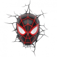 Marvel - Lampe 3D LED Spider-Man Miles Morales Face 3D