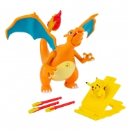 Pokémon - Figurine interactive Deluxe Dracaufeu 15 cm