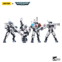 Warhammer 40k - Pack 4 figurines 1/18 T'au Empire Fire Warriors 11 cm