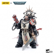 Warhammer 40k - Figurine 1/18 Black Templars Marshal Baldeckrath 12 cm