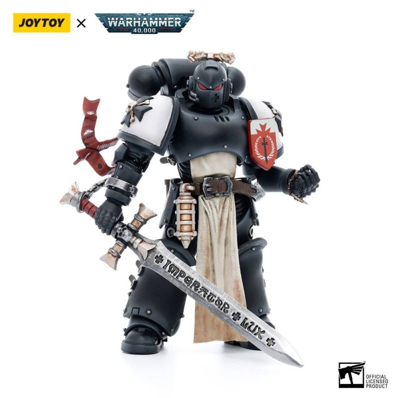 Warhammer - 40k figurine 1/18 Black Templars The Emperors Champion Rolantus 12 cm Warhammer - 40k figurine 1/18 Black Templars The Emperors Champion Rolantus 12 cm