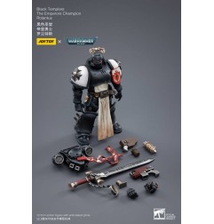 Warhammer 40k - Figurine 1/18 Black Templars The Emperors Champion Rolantus 12 cm